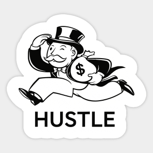 Hustle Monopoly Guy Sticker